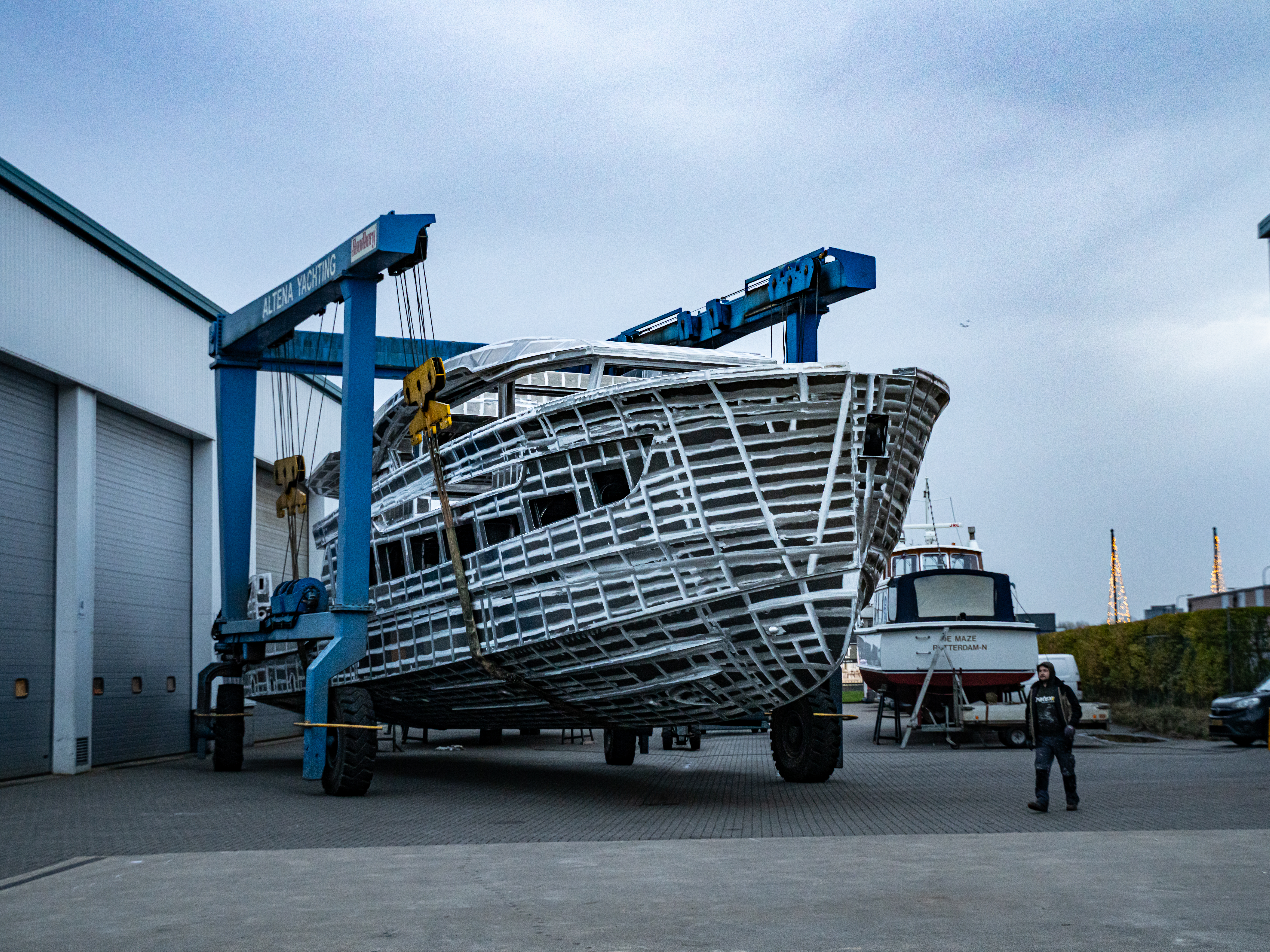 Jacht in aanbouw - 3